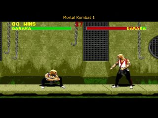 Mortal Kombat - Эволюция Baraka плюс FATALITY (1992-2021)