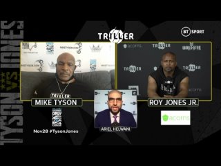 Im coming to fight! Mike Tyson cant wait to take down Roy Jones Jnr.   Press Conference best bits