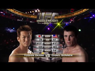 Chael Sonnen vs. Yushin Okami UFC 104 - 24 октября 2009