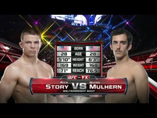 Rick Story vs Quinn Mulhern UFC 158 - 16 марта 2013