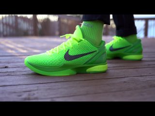 Nike KOBE 6 Protro GRINCH 2020 REVIEW  On Feet