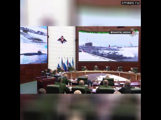 ️Доля современных кораблей в составе ядерной триады достигла 100%  Министр Обороны Сергей Шойгу отме