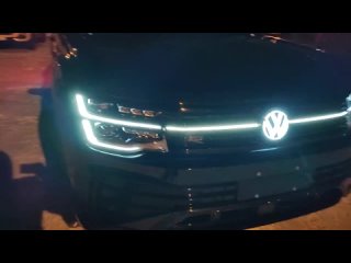 Volkswagen Teramont X - подсветки ночью!