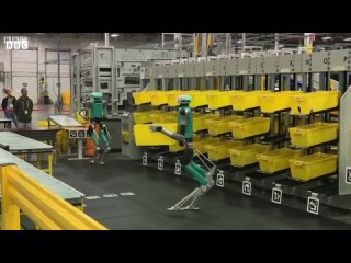 Роботов грузчиков начали использовать в Amazon