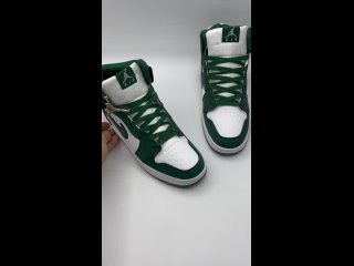 Кроссовки мужские теплые с мехом Nike Air Jordan 1
