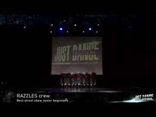 Just Dance | Вest street show Junior beginners| RAZZLES crew | 2’ST PLACE