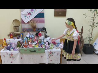 Мини-музей «Народные куклы из бабушкиного сундучка» от Варвары Коневич