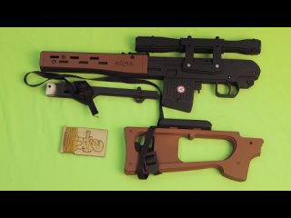 Video od Модели оружия из дерева, резинкострелы | ARMA