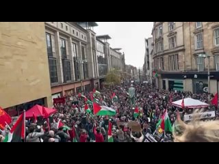 🇬🇧 ️🇵🇸 La Grande-Bretagne a été frappée par une vague de manifestations de soutien aux Palestiniens