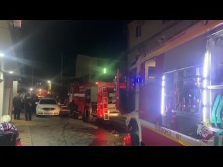 Тушение возгорания в Адлерском районе Сочи