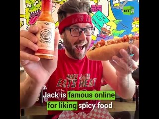 Do you like spicy food? This Canadian man can’t get enough! Meet Mike Jack, fastest chilli pepper eater. He has set a new record