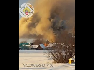 Автор: Пожар на зернотоке, Нуримановский район, село Никольское.