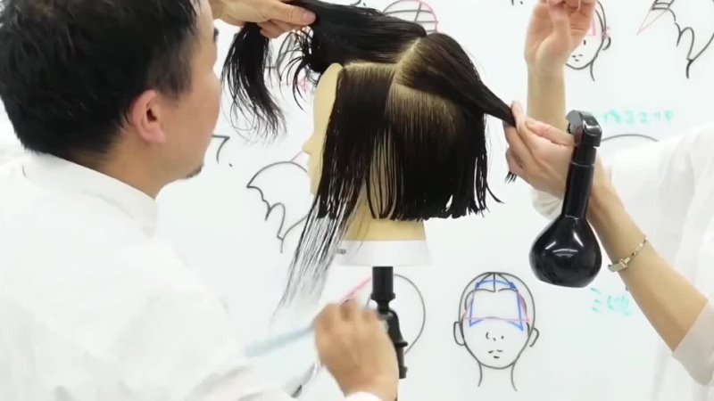 今日髮型 hairstyle today A hairstyle that hairstylists must learn, Japanese hairdressing master teaches