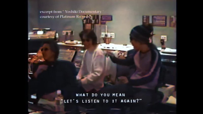 [1995] X JAPAN recording "Dahlia" 