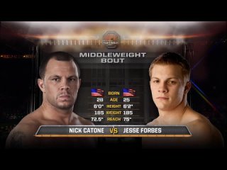 Nick Catone vs. Jesse Forbes UFC Fight Night 20 - 11 января 2010