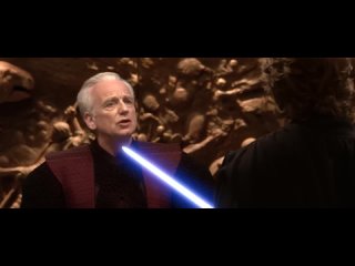 Star Wars Revenge of the Sith - Palpatine revealed himself as a Sith Lord.