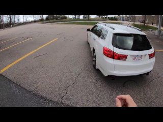 2013 Acura TSX WAGON - POV Test Drive by Tedward (Binaural Audio)