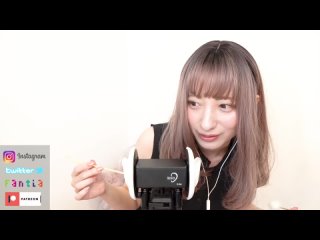 345 [ASMR] Ear Cleaning  Nail Tapping! My brain is throbbing [sound fetish]