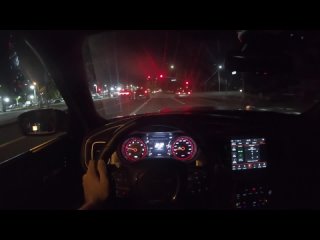2020 Dodge Charger 392 Scat Pack Widebody POV Night Drive (3D Audio)(ASMR)