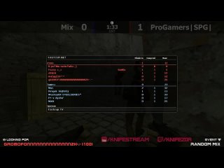 Случайный микс по cs 1.6 на проекте  [Mix -vs- ProGamers |SPG|] @ by kn1fe