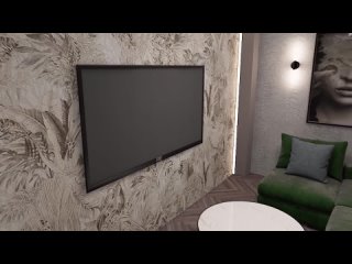 Дизайн интерьера двухуровневой квартиры в ЖК Римский