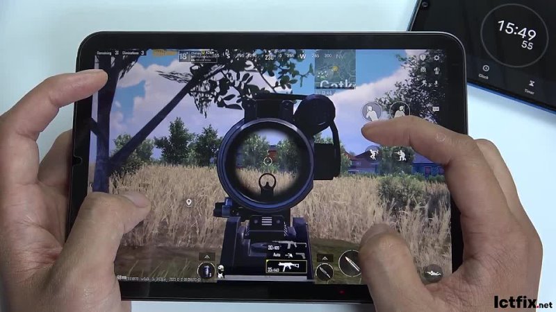 i Pad Mini 6 PUBG Gaming test