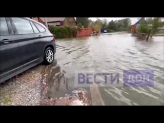 В Ростовской области затопило село Кагальник.
