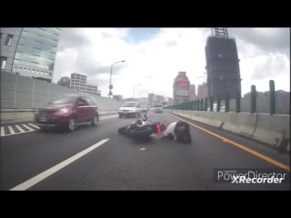 169kg motorcycle tramples on cute girl's