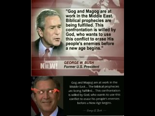 FLASHBACK: To 2003 when George W. Bush compared the war in Iraq to Gog and Magog during a phone call with then French President