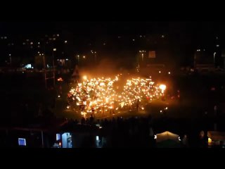 Артисты BRIO SHOW участвуют в создании мирового рекорда на Kiev Fire Festival 2012