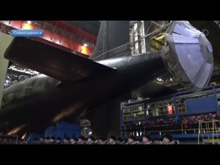На заводе «Севмаш» завершен важный этап строительства многоцелевого атомного подводного крейсера «Архангельск»