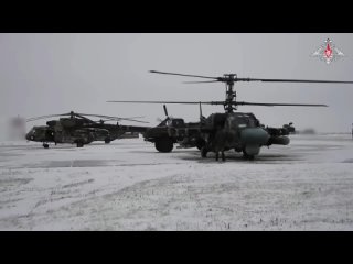 Экипажи “Аллигатора“ и Ми-35 уничтожили скопление сил ВСУ