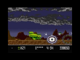 Sega Mega Drive 2 (Smd) 16-bit Vectorman 2 Scene 20 Tank Patrol