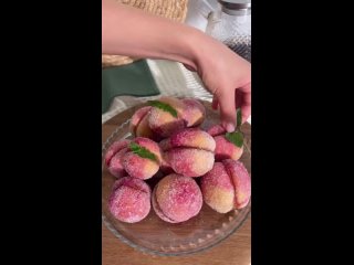 Пирожные персики🍑