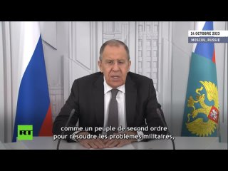 🇷🇺 Pour les 77 ans du procès de Nuremberg, Lavrov ranime le combat contre la falsification historique