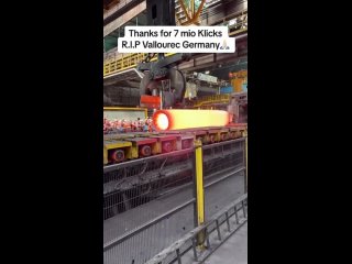 🇩🇪La planta de Vallourec, uno de los principales productores mundiales de tubos de acero sin soldadura, está a punto de cerrar e