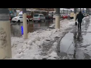 Туляки поделились с «Вестями» видео утреннего потопа