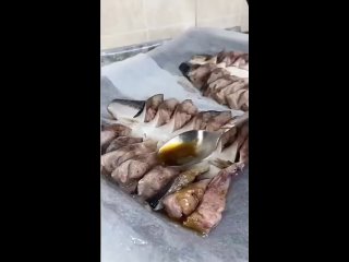 Шикарная запеченная скумбрия в виде елки на Новый год 🐟 🎄💣