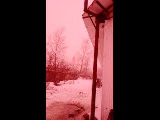 Розовый туман в Бугульме