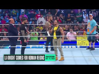 Roman Reigns vs. LA Knight – Road to WWE Crown Jewel 2023