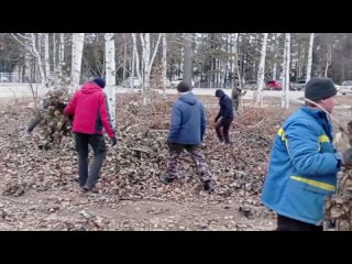 Городской парк готовится к зиме