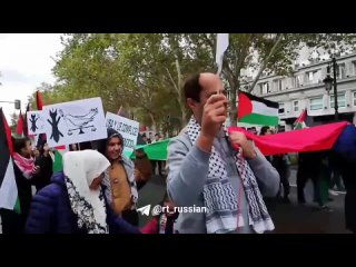 🇪🇸🇵🇸 Madrid celebró una multitudinaria manifestación en apoyo a los palestinos de la Franja de Gaza