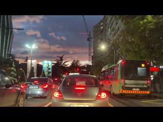 #Тбилиси. Вечерняя прогулка по маршруту Ваке- Сабуртало. С проспекта #Чавчавадзе на площадь Саакадзе