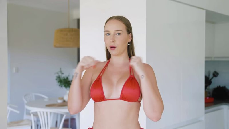 Sexy Wet vs Dry Bikini Challenge Edyns Daring Bikini Try On Haul