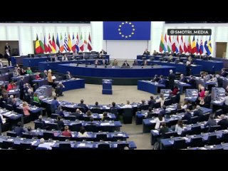 🦮Выступление фон дер Ляйен в Европарламенте о мощи Европы завершилось громким лаем