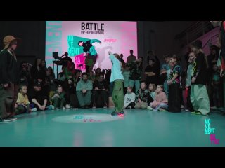 Милка vs Чеботарёва Аглая | Hip-Hop Kids Final | MOVEMENT BATTLE 2023