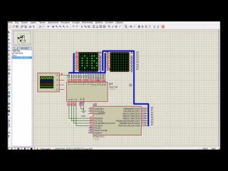 AVR Ассемблер. Урок 19. Светодиодные матрицы. Бегущая строка. AVR Assembler. Lesson 19. LED Matrix.