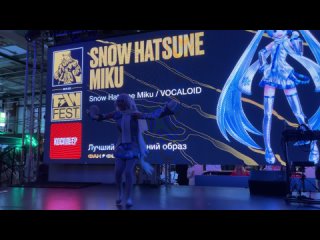 Russian Fan Fest  14 Mill Lee Snow Hatsune Miku  VOCALOID