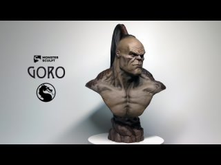 Бюст принца Горо из вселенной Mortal kombat