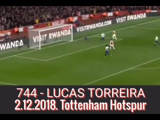 744 - ЛУКАС ТОРРЕЙРА,. Тоттенхэм Хостпур./744 - LUCAS TORREIRA,. Tottenham Hostpour.